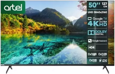 Artel 50 dyuymli televizor A50PUCH010 4K UHD Google TV (aqlli pult)